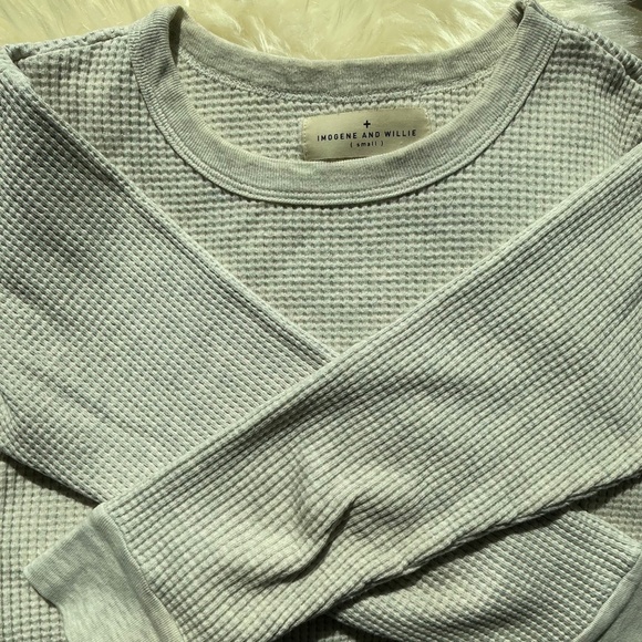 the waffle thermal crew in ash small - Picture 5 of 5